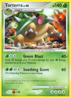 Torterra #39, Reverse Foil