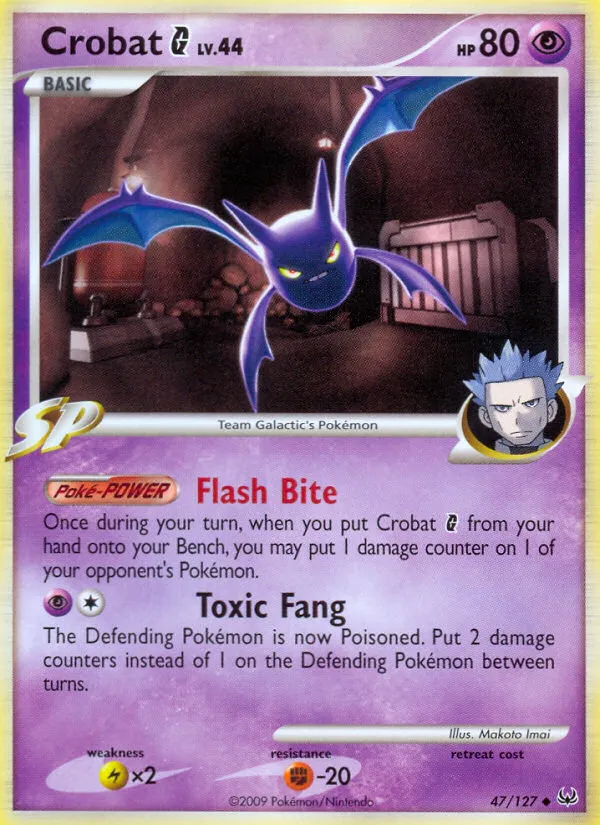 Crobat G #47, Platinum