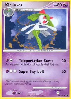 Kirlia #51, Reverse Foil