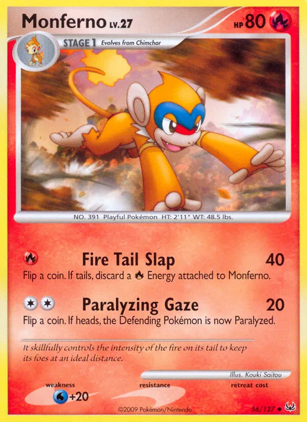 Monferno #56, Platinum