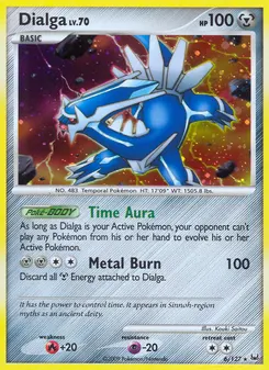 Dialga #6, Reverse Foil