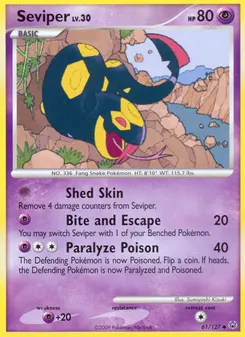 Seviper #61, Reverse Foil