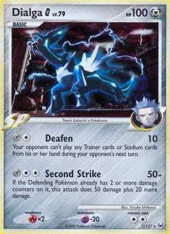 Dialga G #7, Crosshatch-2009 Pokemon League