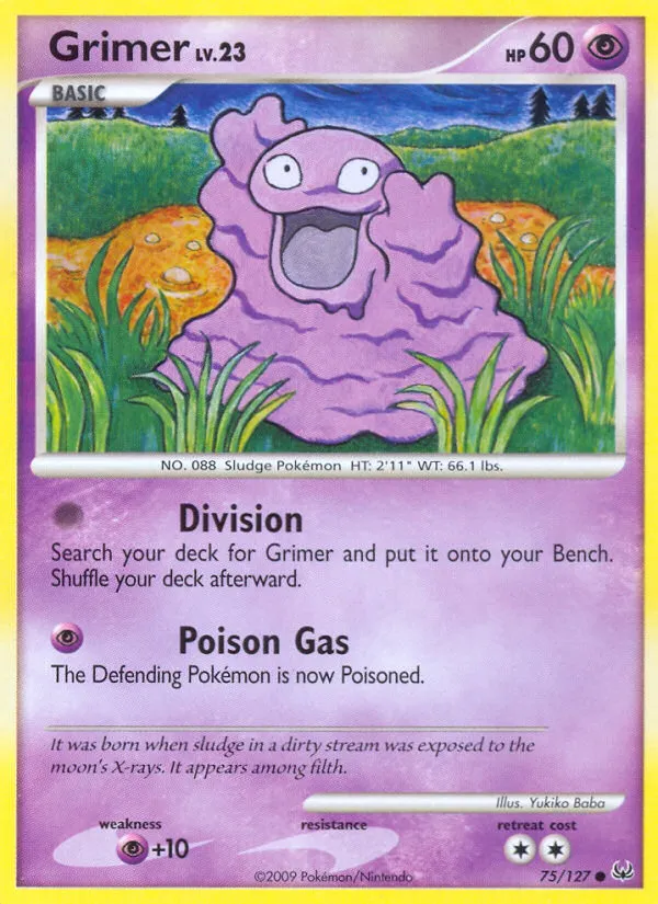 Grimer #75, Platinum