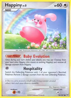 Happiny #76, Reverse Foil