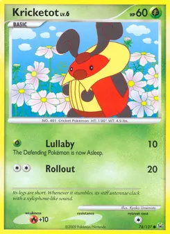 Kricketot #78, Reverse Foil