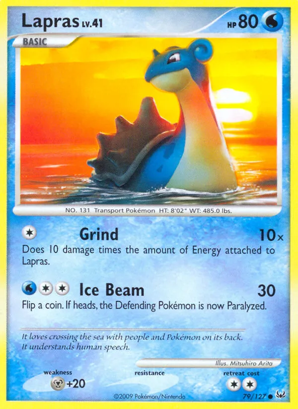 Lapras #79, Platinum
