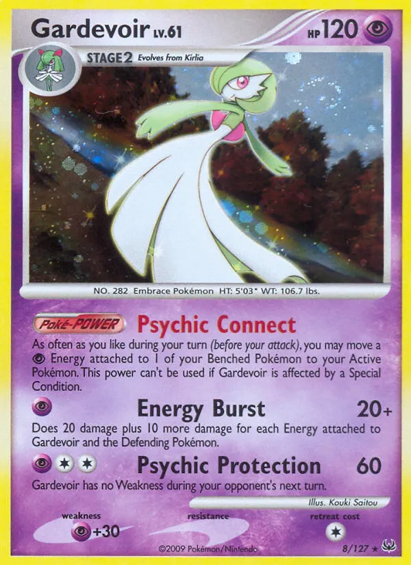 Gardevoir #8, Platinum Reverse Foil