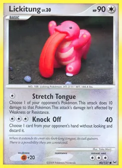 Lickitung #80, Reverse Foil