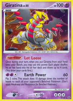 Giratina #9, Reverse Foil
