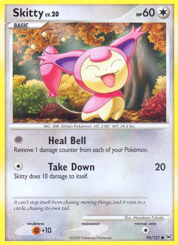 Skitty #93, Platinum