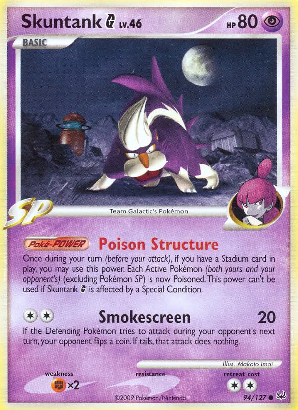 Skuntank G #94, Platinum