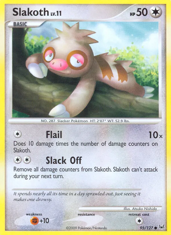 Slakoth #95, Platinum