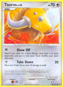 Tauros #98, Reverse Foil
