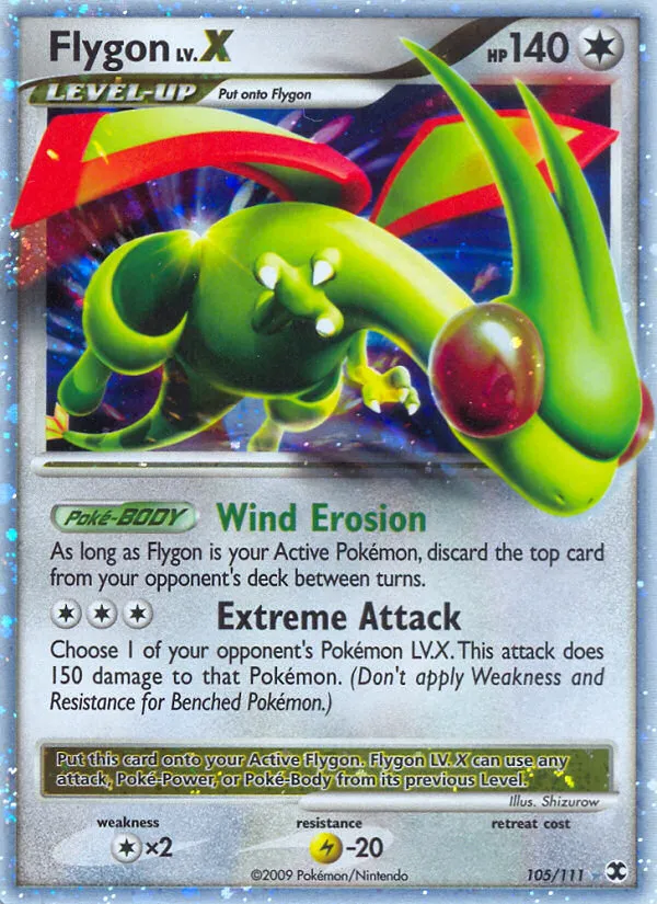 Flygon LV.X #105, Rising Rivals