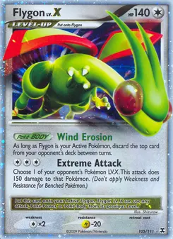 Flygon LV.X #105, Standard