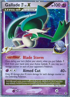 Gallade E4 LV.X #106, Rising Rivals