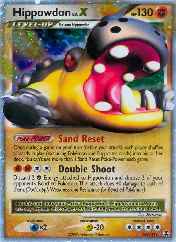 Hippowdon LV.X #107, Rising Rivals