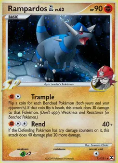Rampardos GL #11, Reverse Foil