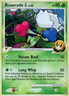 Roserade GL #12, Reverse Foil
