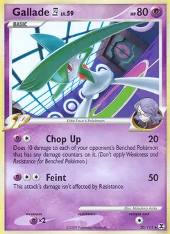 Gallade E4 #20, Rising Rivals