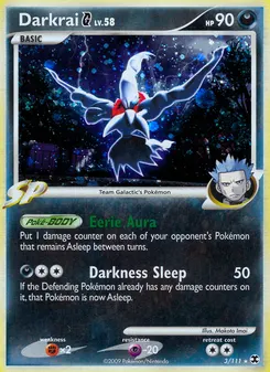 Darkrai G #3, Reverse Foil