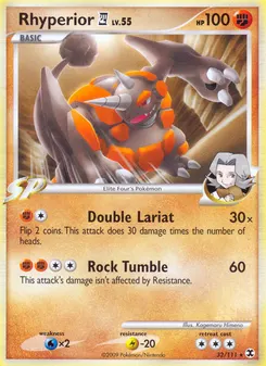 Rhyperior E4 #32, Rising Rivals