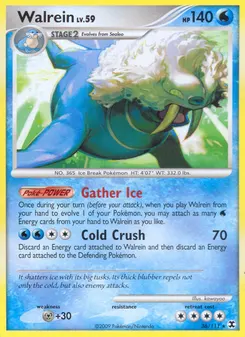Walrein #36, Reverse Foil