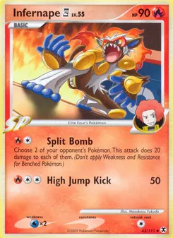 Infernape E4 #43, Rising Rivals