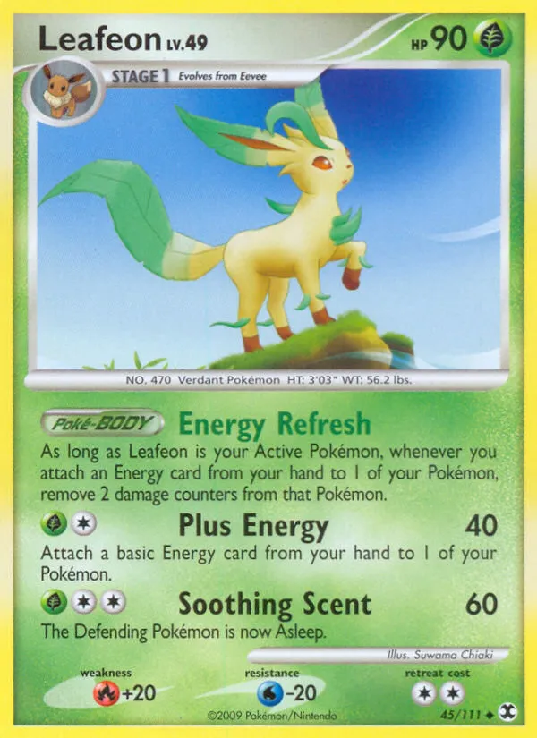 Leafeon #45, Rising Rivals