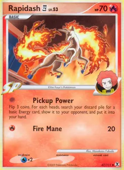 Rapidash E4 #47, Rising Rivals