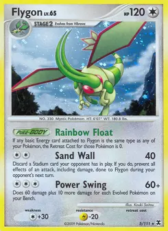 Flygon #5, Reverse Foil