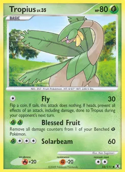 Tropius #52, Prerelease