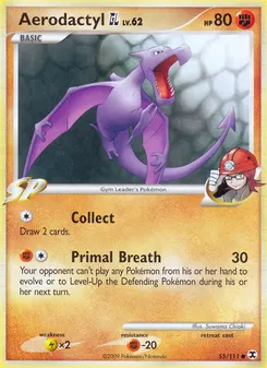 Aerodactyl GL #55, Reverse Foil