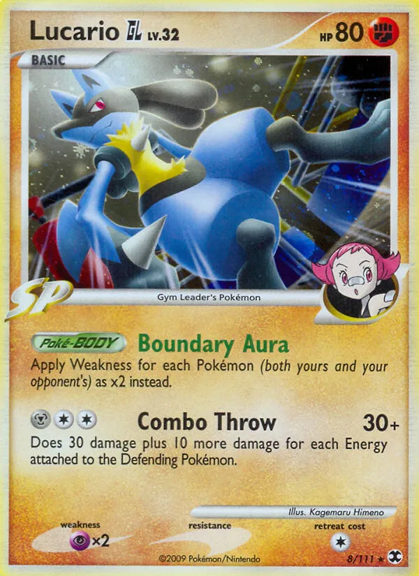 Lucario GL #8, Rising Rivals