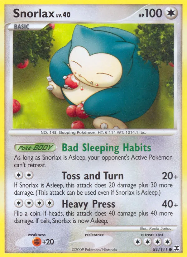 Snorlax #81, Rising Rivals