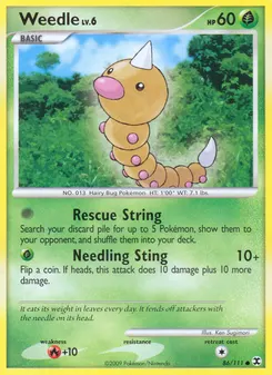Weedle #86, Rising Rivals