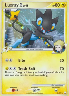 Luxray GL #9, Reverse Foil