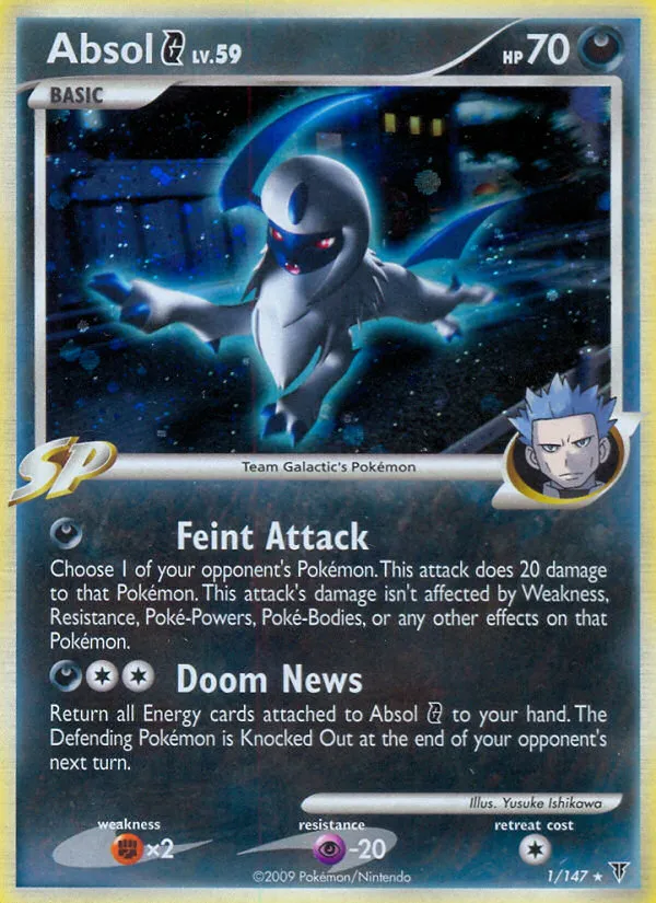 Absol G #1, Supreme Victors Reverse Foil