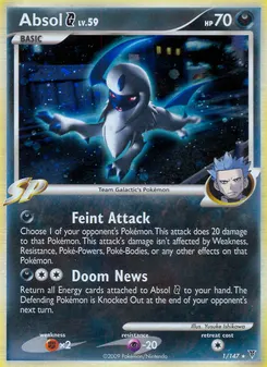 Absol G #1, Reverse Foil
