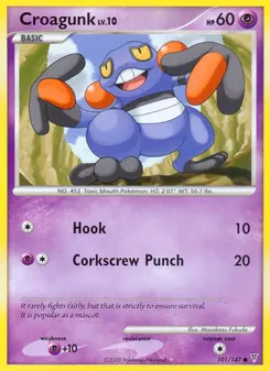 Croagunk #101, Reverse Foil