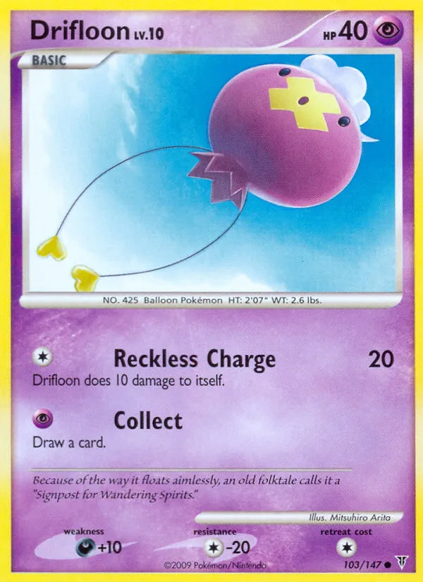 Drifloon #103, Supreme Victors Reverse Foil