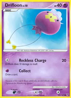 Drifloon #103, Reverse Foil