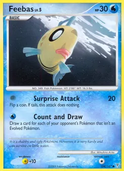 Feebas #104, Reverse Foil