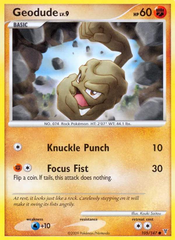 Geodude #105, Supreme Victors