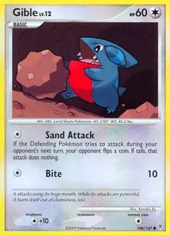 Gible #106, Crosshatch-2009 City Championships-Staff