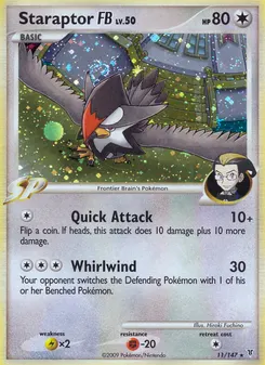 Staraptor FB #11, Reverse Foil