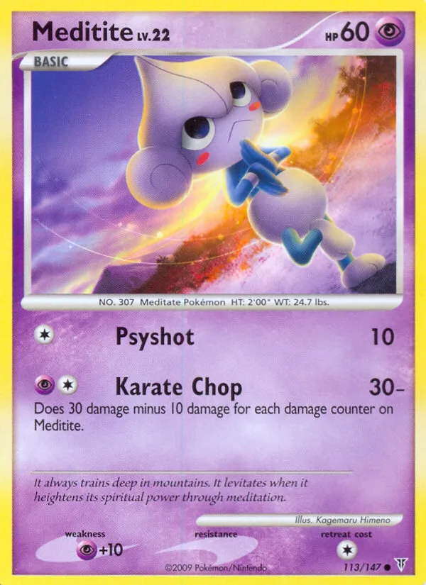 Meditite #113, Supreme Victors Reverse Foil