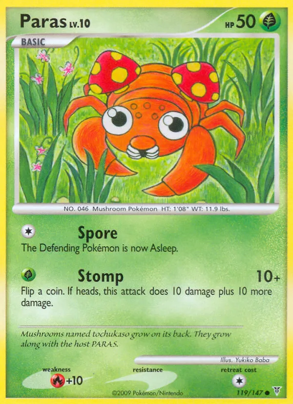 Paras #119, Supreme Victors Reverse Foil