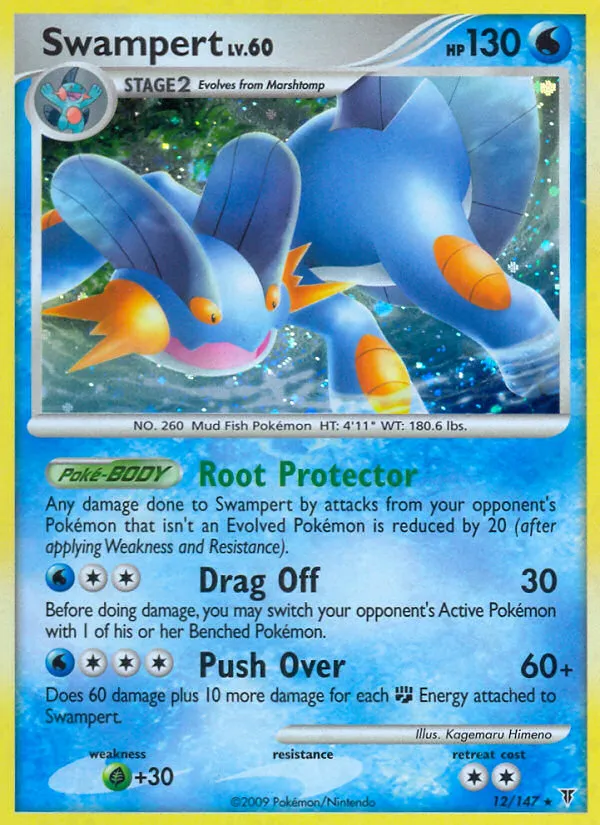 Swampert #12, Supreme Victors Reverse Foil